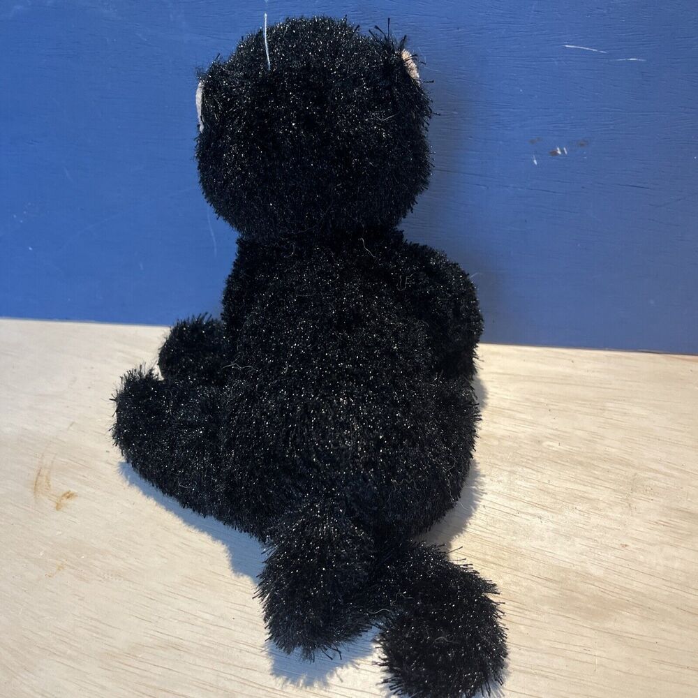 Ganz Webkinz Black Cat Plush Stuffed Animal Toy HM135 - Picture 3 of 7